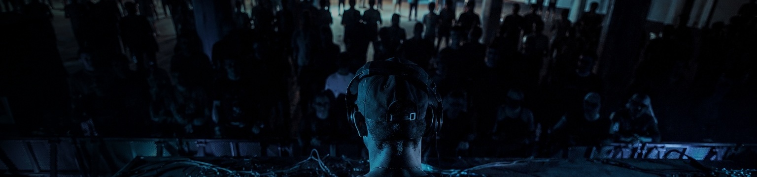 Augustus Williams performing live in front of a crowd